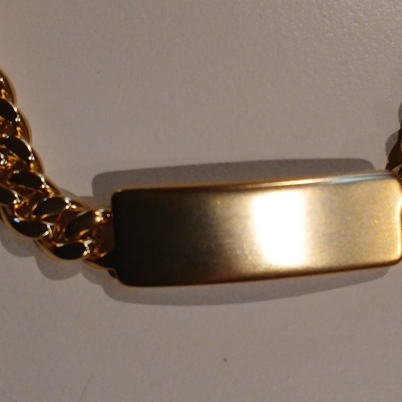 ❤️Madewell Gold Bar Bracelet❤️ Curb link - Picture 3 of 9